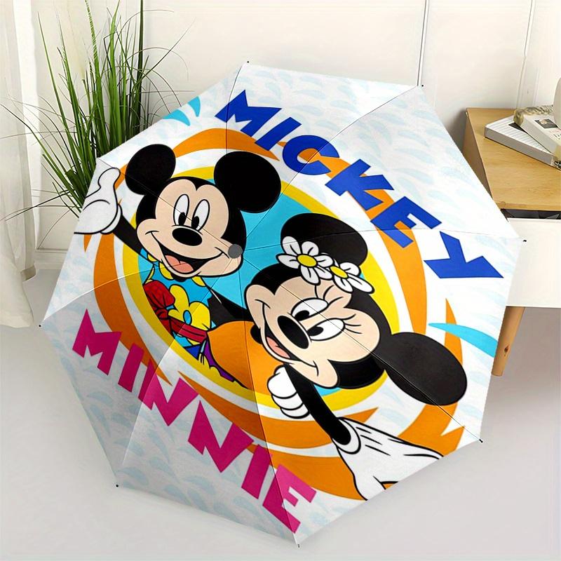 Mickey,Minnie Automatic Folding Umbrella - Simple 8-Rib Design, Bright Cartoon Pattern, Durable Iron Frame, Suitable For Travel, Outdoor, Be
Mickey,Minnie Automatic Folding Umbrella - Simple 8-Rib Design, Bright Cartoon Pattern, Durable Iron Frame, Suitable For Travel, Outdoor, Be