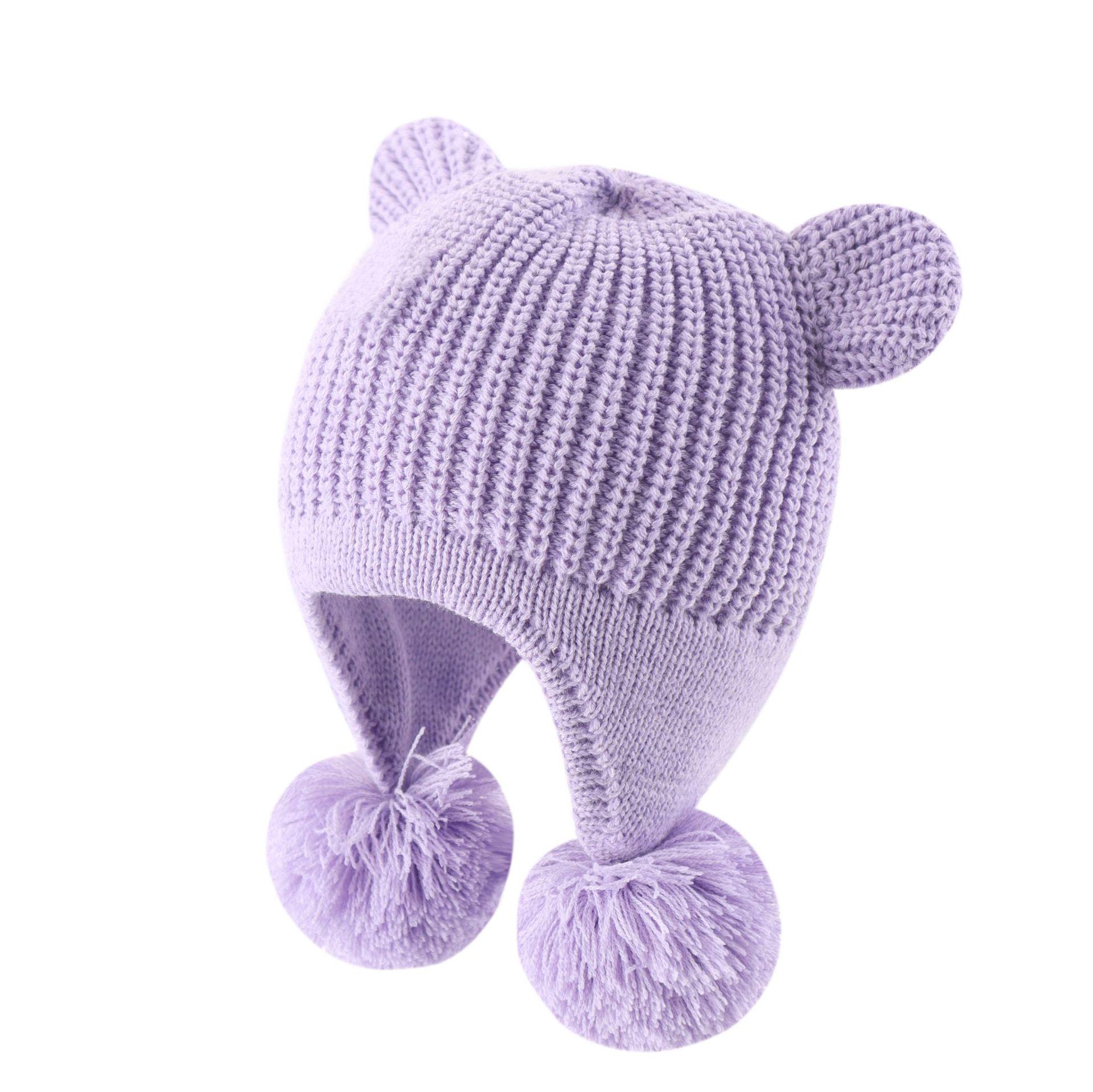 Вязаная шапка Осень 2023 с двойным помпоном и медвежьими ушками - Милая, уютная и ветрозащитная защита ушей M (48-50 cm)
Вязаная шапка Осень 2023 с двойным помпоном и медвежьими ушками - Милая, уютная и ветрозащитная защита ушей M (48-50 cm)