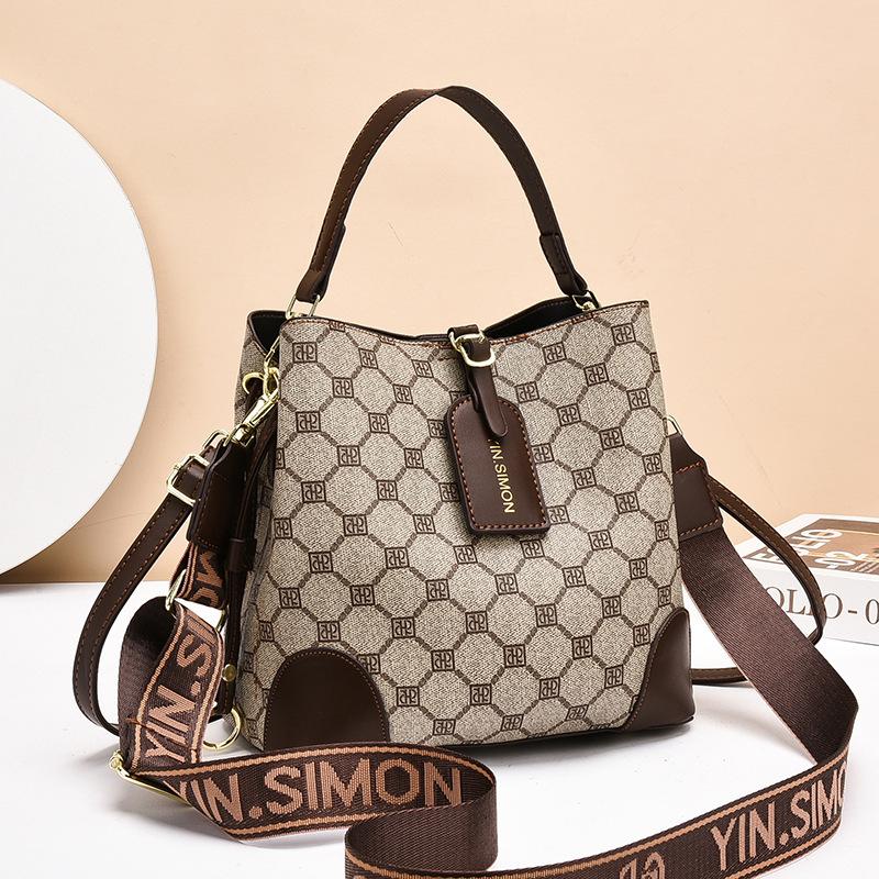 Pu women s bag 2025 new bucket bag niche women s bag shoulder messenger bag large capacity handbag women
Pu women s bag 2025 new bucket bag niche women s bag shoulder messenger bag large capacity handbag women
