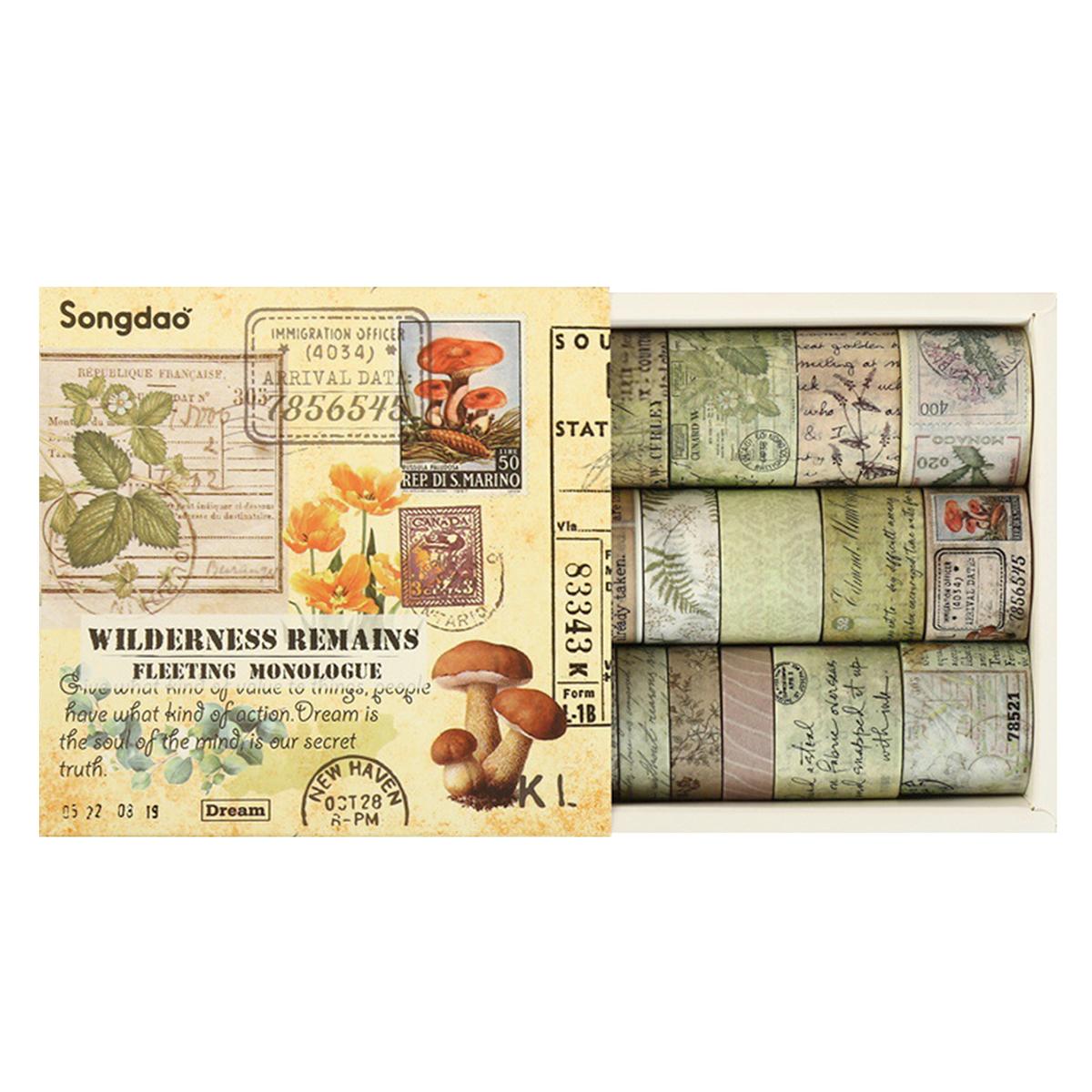 20 rolls/box Retro washi tape set, suitable for DIY handbooks, items, gift wrapping decoration, exquisite decoration supplies
20 rolls/box Retro washi tape set, suitable for DIY handbooks, items, gift wrapping decoration, exquisite decoration supplies