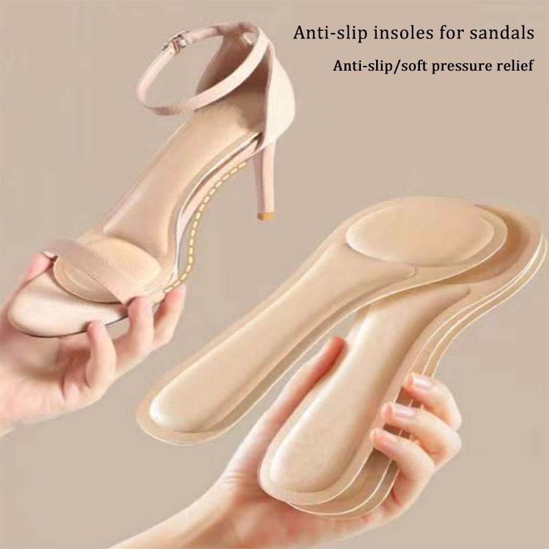 1Pair Sandals Insoles High-heeled Soft Cushion Self-adhesive Non-slip Women Shoes Pads Pain Relief Breathable Inserts Foot Care 36-37
1Pair Sandals Insoles High-heeled Soft Cushion Self-adhesive Non-slip Women Shoes Pads Pain Relief Breathable Inserts Foot Care 36-37