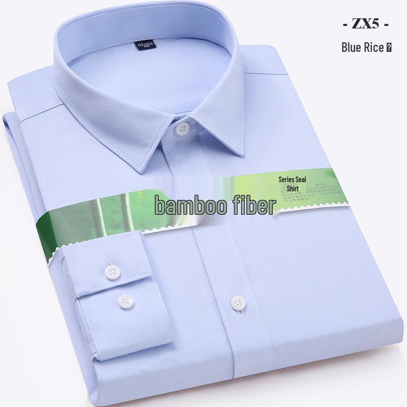 Men s Slim Fit Bamboo Fiber Long-Sleeved Shirt - Wrinkle-Resistant Formal Business Wear 40 (130-145 lbs)
Men s Slim Fit Bamboo Fiber Long-Sleeved Shirt - Wrinkle-Resistant Formal Business Wear 40 (130-145 lbs)