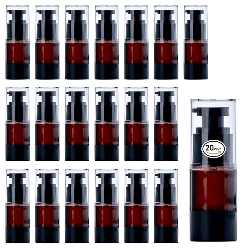 vacuum bottle 15ml 20 pieces pump bottle Cosmetic small bottles pump type airless push bottle hot spring travel bottle plastic container refill bottle
vacuum bottle 15ml 20 pieces pump bottle Cosmetic small bottles pump type airless push bottle hot spring travel bottle plastic container refill bottle