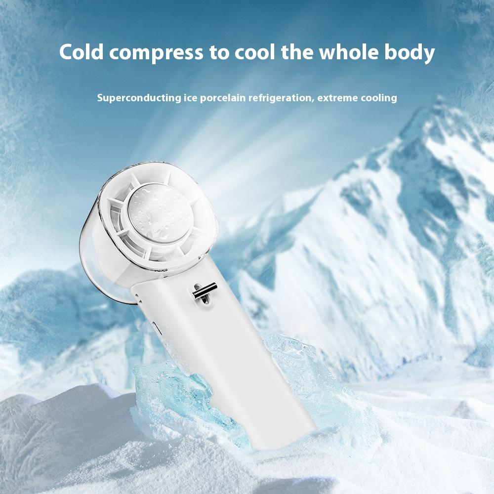 G11 Handheld Fan Digital Display USB Rechargeable High Speed Turbo Bladeless Foldable Desktop Fan White
G11 Handheld Fan Digital Display USB Rechargeable High Speed Turbo Bladeless Foldable Desktop Fan White