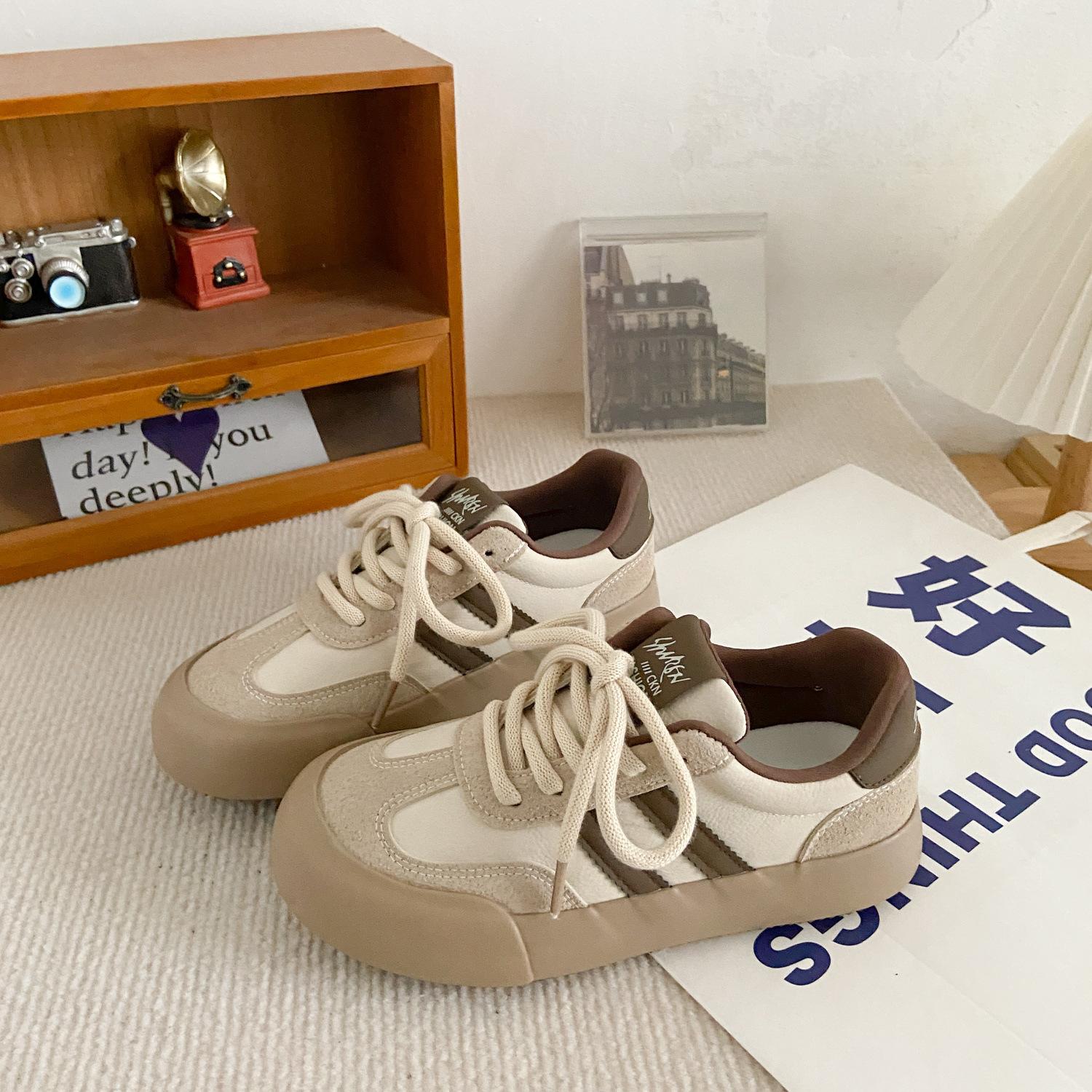 6354 thick-soled German training shoes women s new popular niche Hong Kong style retro versatile round head niche ins board shoes 35 бежевый
6354 thick-soled German training shoes women s new popular niche Hong Kong style retro versatile round head niche ins board shoes 35 бежевый