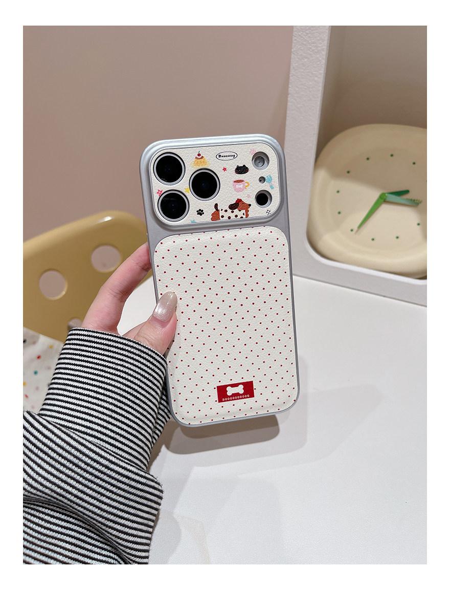 Cartoon polka dots are suitable for iPhone17promax mobile phone case Apple 16pro new 15pro niche leather pattern apple 17promax
Cartoon polka dots are suitable for iPhone17promax mobile phone case Apple 16pro new 15pro niche leather pattern apple 17promax