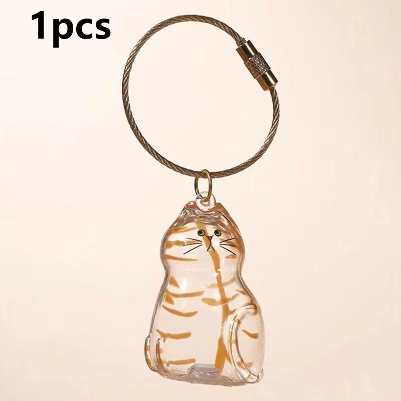1 Transparent Catshaped Memorial Capsule A Catshaped Sealed Storage Hanging Loopa Heartfelt Gift For Cat Owners To Commemorate
1 Transparent Catshaped Memorial Capsule A Catshaped Sealed Storage Hanging Loopa Heartfelt Gift For Cat Owners To Commemorate