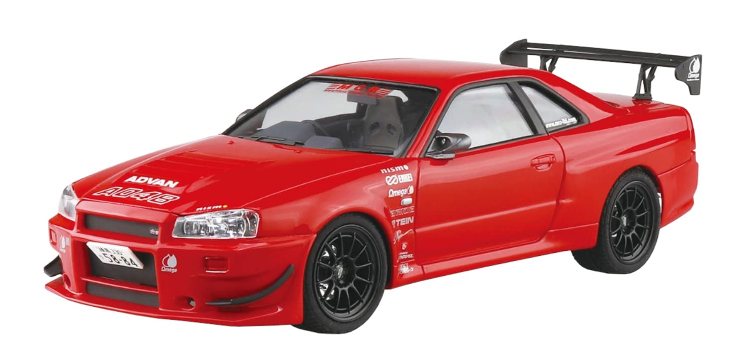 Aoshima Bunka Kyozaisha 124 The Tuned Car Series No.71 Nissan MCR BNR34 Skyline GT-R 2002 Пластиковая модель
Aoshima Bunka Kyozaisha 124 The Tuned Car Series No.71 Nissan MCR BNR34 Skyline GT-R 2002 Пластиковая модель