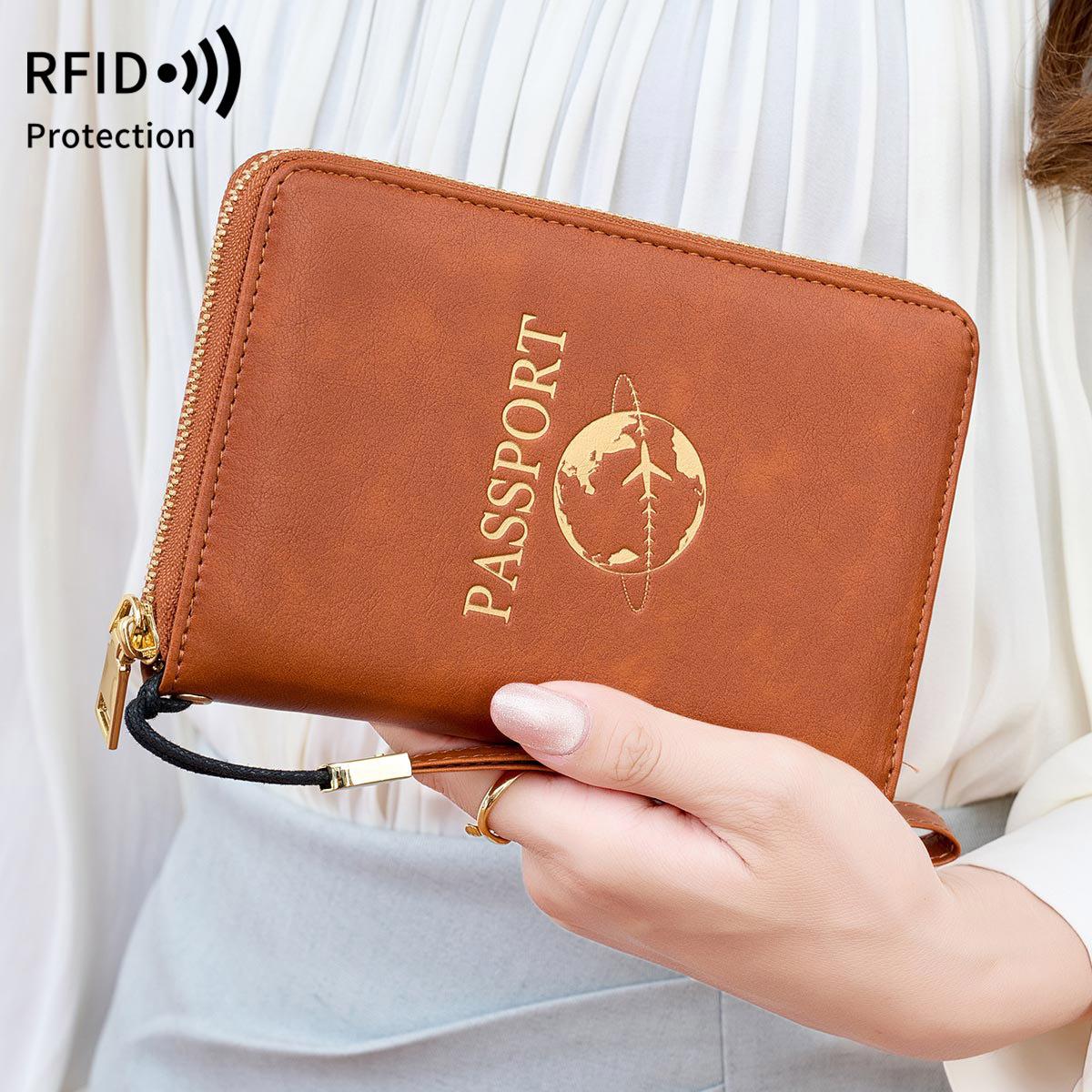 New anti-magnetic passport bag, multi-function zipper passport holder, global travel storage ID bag. peacock синього кольору
New anti-magnetic passport bag, multi-function zipper passport holder, global travel storage ID bag. peacock синього кольору
