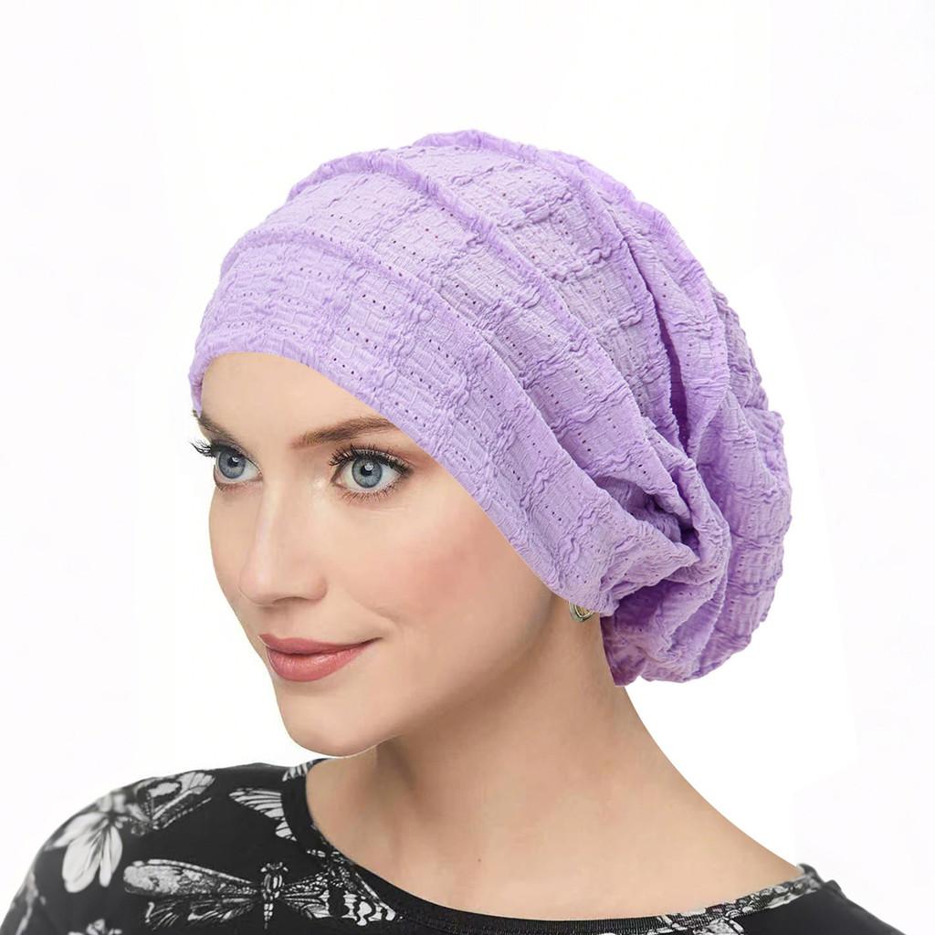 Polyester Breathable Ladies Headwrap Hat With Simple Style For Casual Wear світло-фіолетового кольору
Polyester Breathable Ladies Headwrap Hat With Simple Style For Casual Wear світло-фіолетового кольору