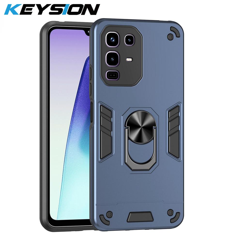 KEYSION Противоударный бронированный чехол для Infinix Note 50 Pro 4G Силикон+ПК Подставка-кольцо Чехол для телефона для Infinix Note 50 Pro+ 50X 50S 5G for Infinix Note 50 4G синий
KEYSION Противоударный бронированный чехол для Infinix Note 50 Pro 4G Силикон+ПК Подставка-кольцо Чехол для телефона для Infinix Note 50 Pro+ 50X 50S 5G for Infinix Note 50 4G синий