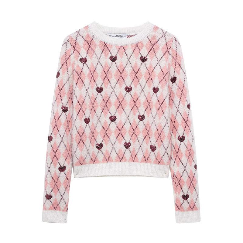 TAOP&ZA Heart Pattern Women s Knit Sweater - Spring/Summer Fashion 4331016 Small
TAOP&ZA Heart Pattern Women s Knit Sweater - Spring/Summer Fashion 4331016 Small