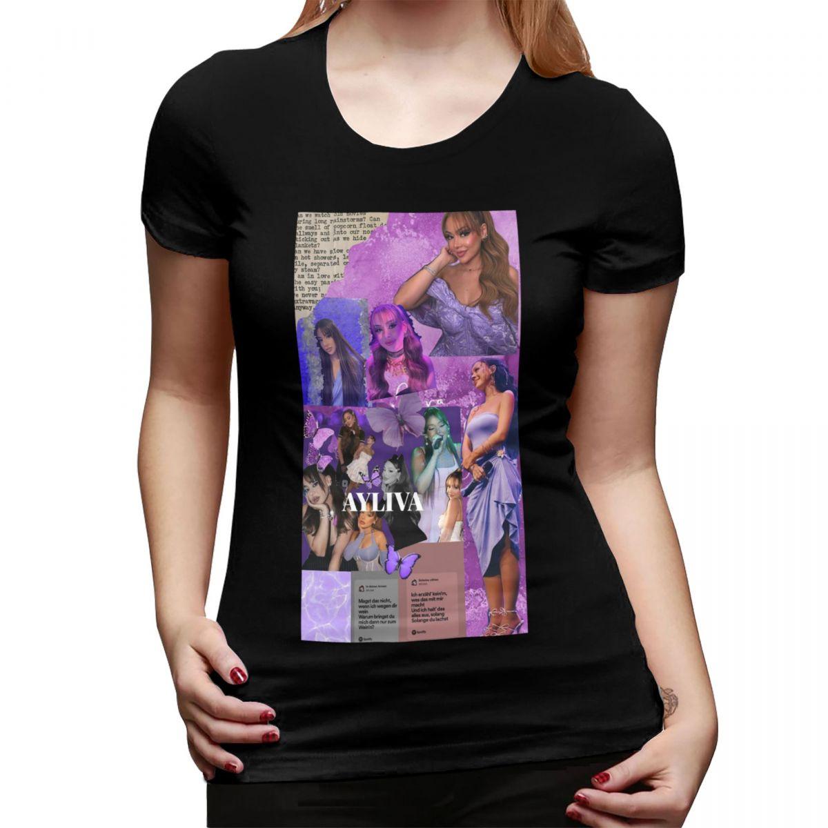 Ayliva TShirt for Women Round Neck Streetwear T Shirts Womens Short Sleeve Summer Clothes Tops 4XL
Ayliva TShirt for Women Round Neck Streetwear T Shirts Womens Short Sleeve Summer Clothes Tops 4XL