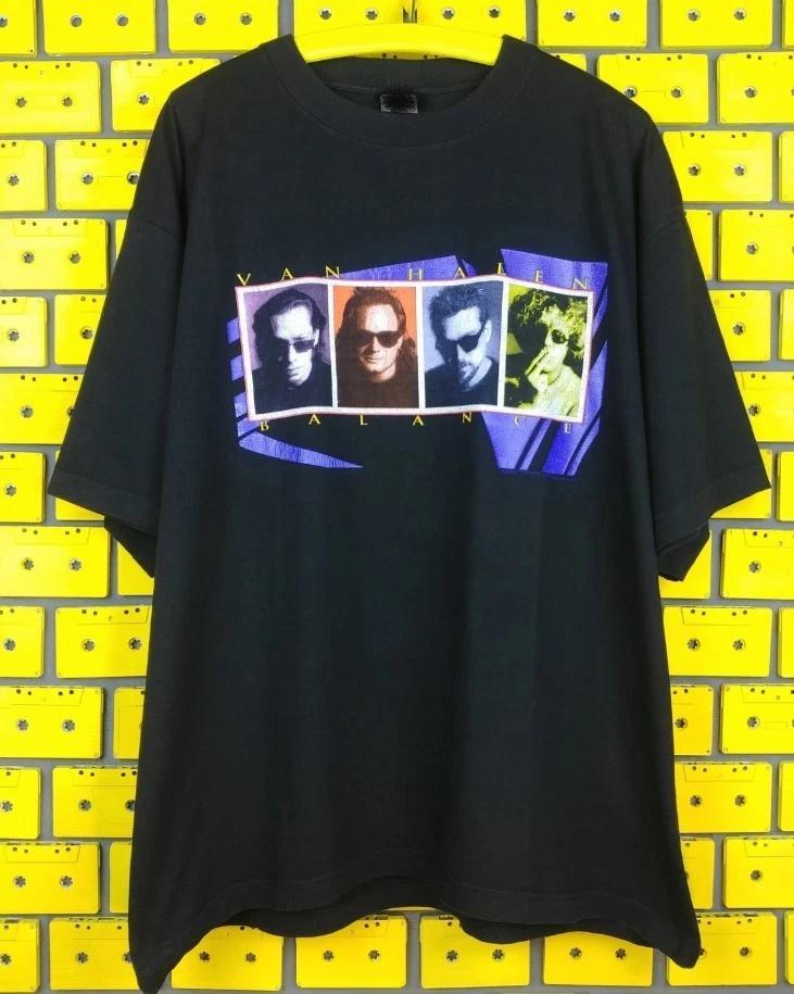 Vintage 1995 Van Halen T-Shirt Balance Tour Hard Rock Heavy Metal Band Merch Tee XL
Vintage 1995 Van Halen T-Shirt Balance Tour Hard Rock Heavy Metal Band Merch Tee XL