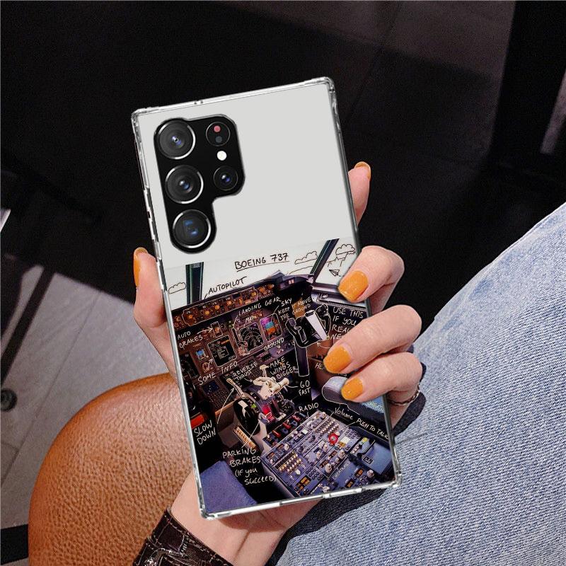 Aviation Aeroplane Pilot Cockpit Phnoe Case for Samsung Galaxy S26 S25 Edge S23 S24 Ultra S22 Plus S21 S20 FE Unique Cover Soft Samsung S20 Plus
Aviation Aeroplane Pilot Cockpit Phnoe Case for Samsung Galaxy S26 S25 Edge S23 S24 Ultra S22 Plus S21 S20 FE Unique Cover Soft Samsung S20 Plus