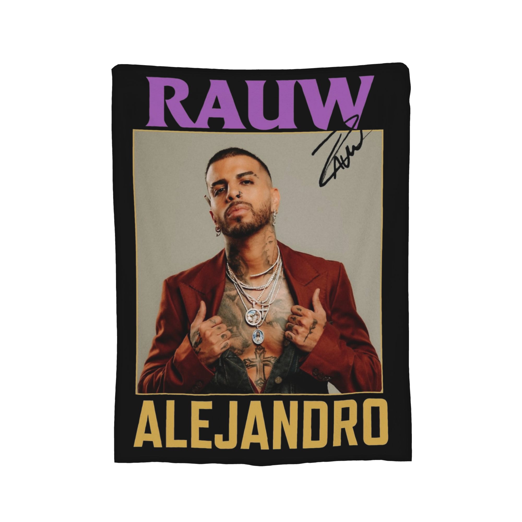 Singer Rauw Alejandro Blankets Fleece Textile Decor Breathable Super Warm Throw Blanket for Bed Outdoor Bedding Throws 75x90cm
Singer Rauw Alejandro Blankets Fleece Textile Decor Breathable Super Warm Throw Blanket for Bed Outdoor Bedding Throws 75x90cm