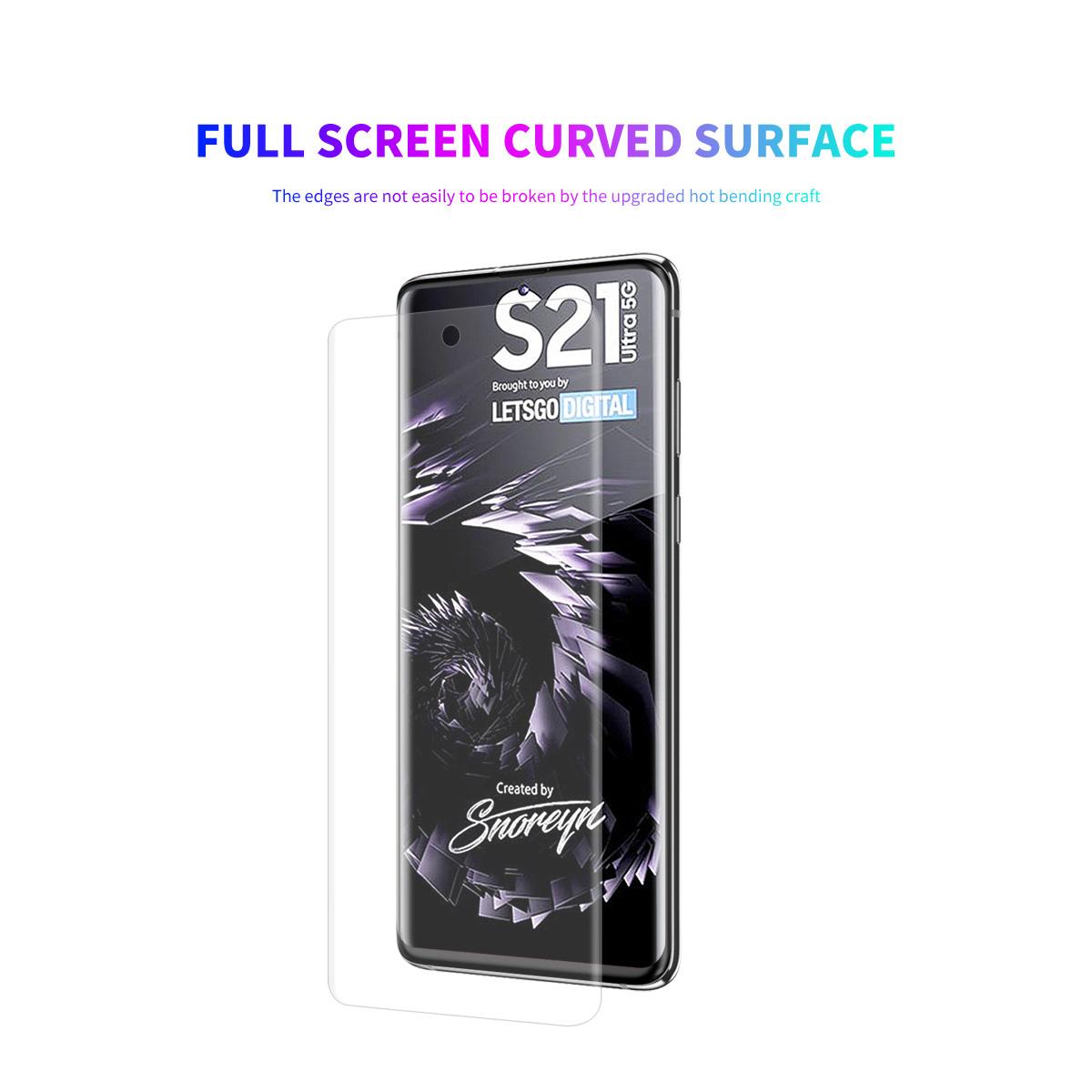 ENKAY HAT PRINCE 3D Full Coverage Curved PET HD Screen Protector Film for Samsung Galaxy S21 Ultra 5G
ENKAY HAT PRINCE 3D Full Coverage Curved PET HD Screen Protector Film for Samsung Galaxy S21 Ultra 5G