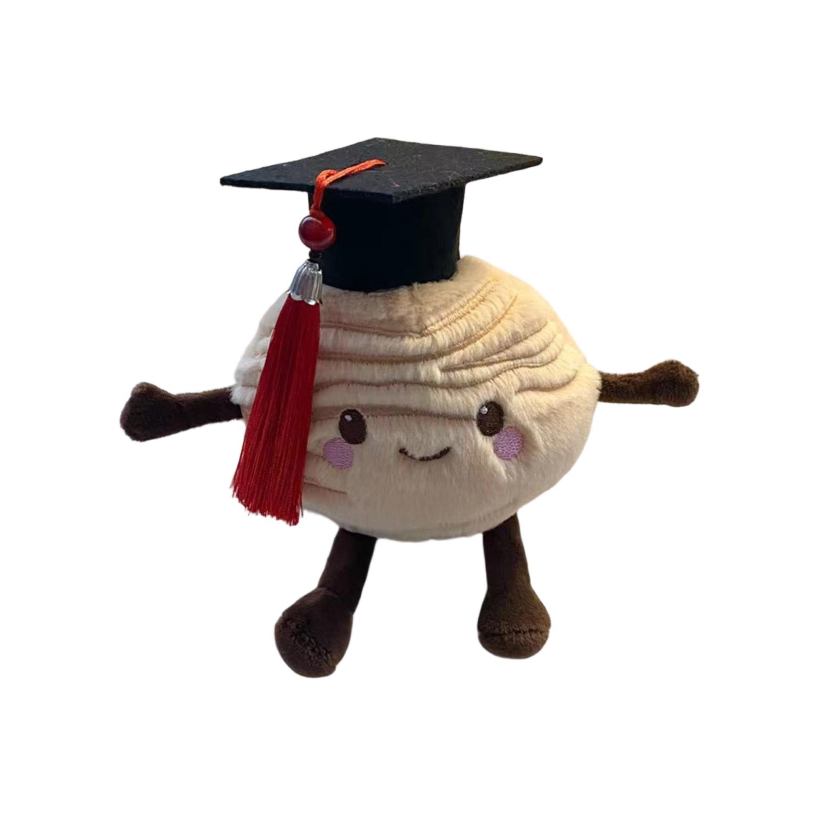 Plush Graduation Doll Soft Stuffed Toy with Graduation Cap Star Embroidery Cute Round Shape Educational Gift for Students Graduation Celebration One Size
Plush Graduation Doll Soft Stuffed Toy with Graduation Cap Star Embroidery Cute Round Shape Educational Gift for Students Graduation Celebration One Size