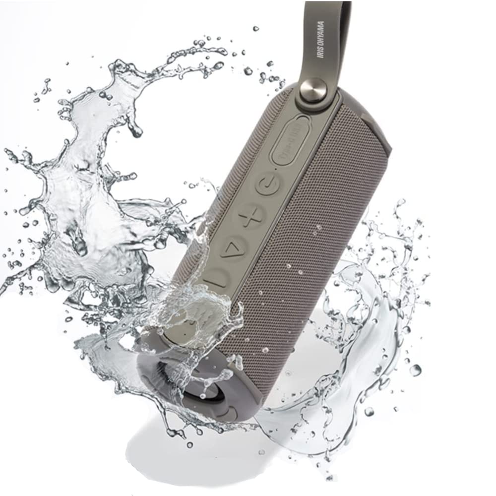 Iris Ohyama Speaker Hours Continuous Playback Waterproof IPX5 Waterproof Standard Pairing 20 Devices Simultaneously Small Waterproof Bluetooth сірий колір
Iris Ohyama Speaker Hours Continuous Playback Waterproof IPX5 Waterproof Standard Pairing 20 Devices Simultaneously Small Waterproof Bluetooth сірий колір