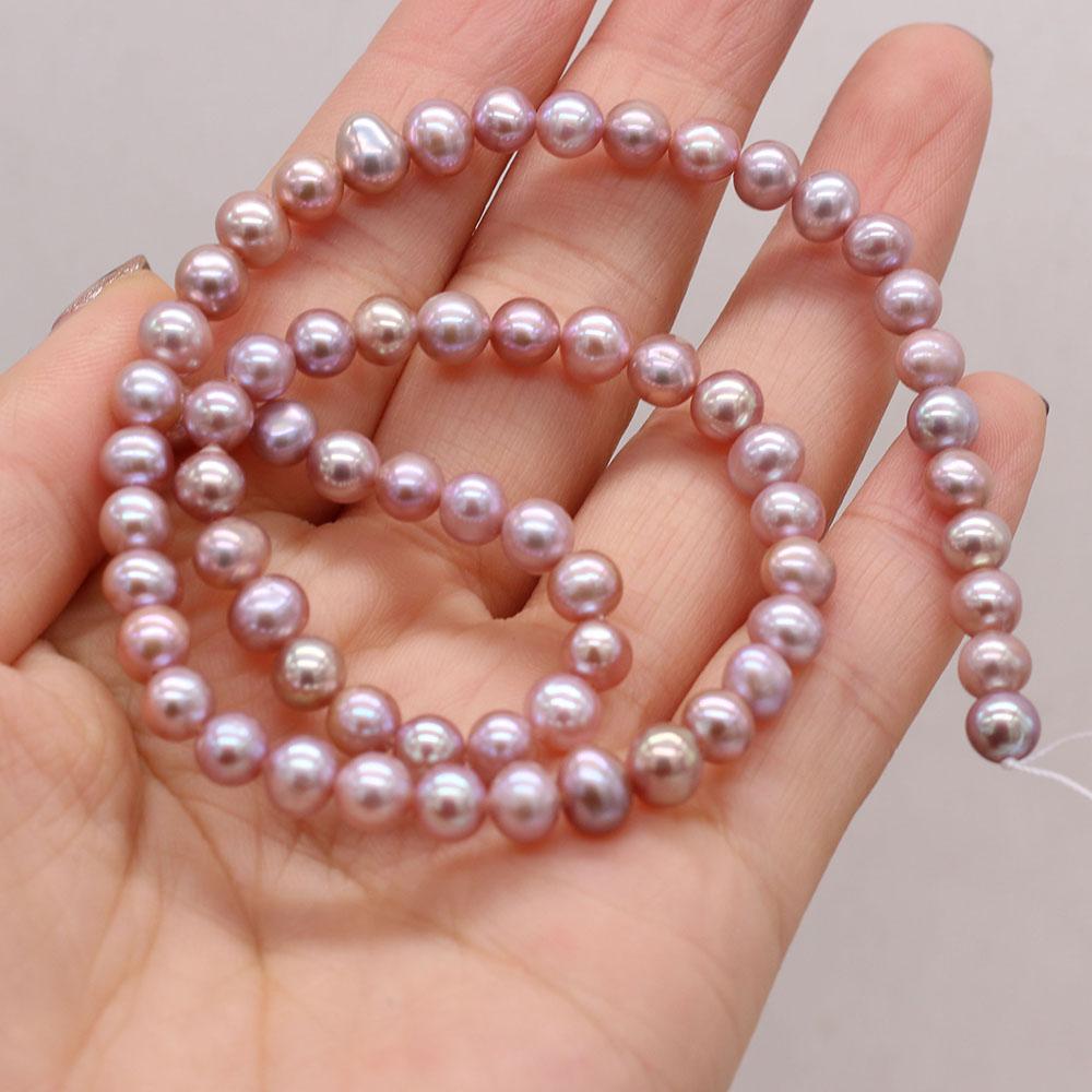 1String, Nugget Pearls, 5–5.5 mm, Boho Natural Freshwater Pearl Beads, for DIY Necklaces, Bracelets, Anklets, Jewelry Making, 36cm 1String/5-5.5mm-36cm фіолетовий
1String, Nugget Pearls, 5–5.5 mm, Boho Natural Freshwater Pearl Beads, for DIY Necklaces, Bracelets, Anklets, Jewelry Making, 36cm 1String/5-5.5mm-36cm фіолетовий