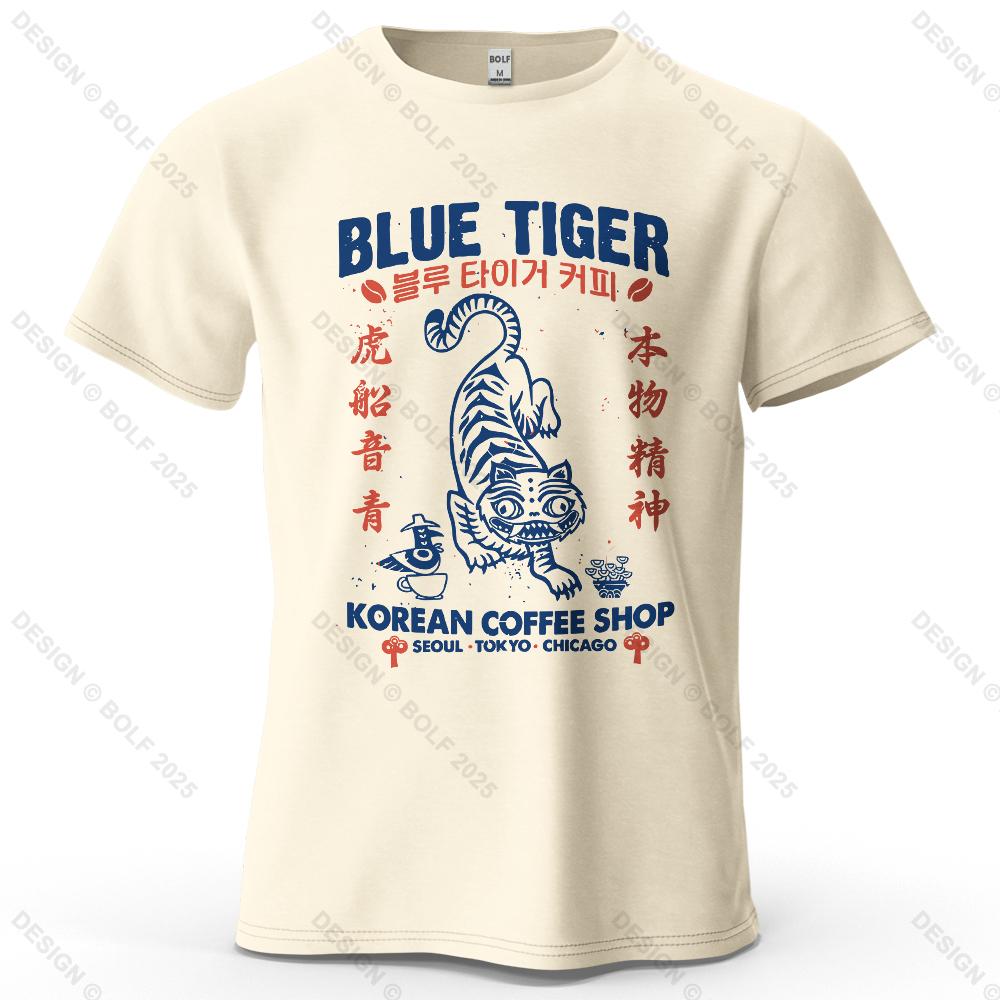 BLUE TIGER Trendy Printed Men s T-Shirt 100% Cotton Oversized Cultural Graphic Tees for Women Tops Tees Casual Streetwear 4XL
BLUE TIGER Trendy Printed Men s T-Shirt 100% Cotton Oversized Cultural Graphic Tees for Women Tops Tees Casual Streetwear 4XL