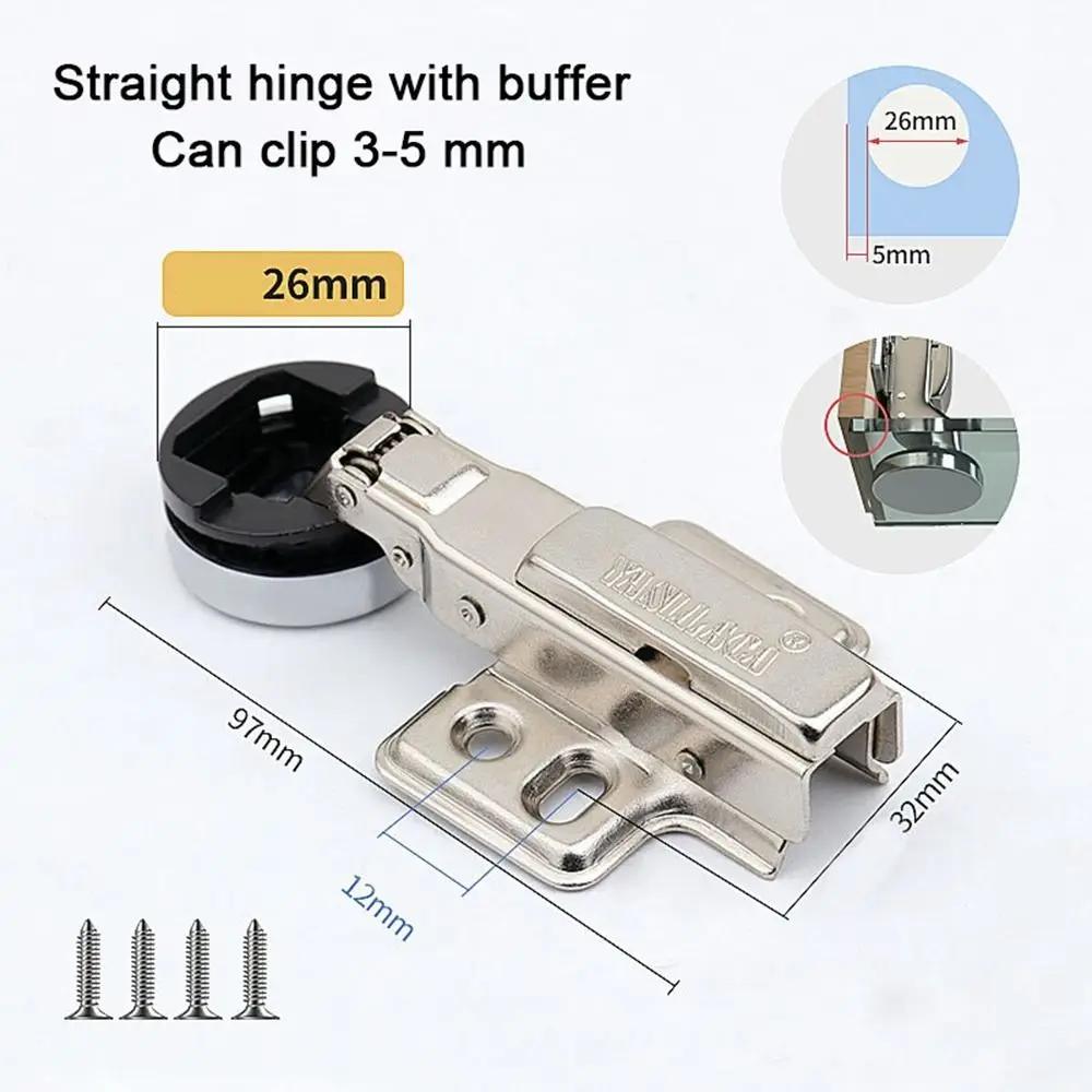 Cold-rolled Steel Glass Door Buffer Hinge Damping Hydraulic Buffer Cabinet Hinge Clip Round Head Hardware
Cold-rolled Steel Glass Door Buffer Hinge Damping Hydraulic Buffer Cabinet Hinge Clip Round Head Hardware