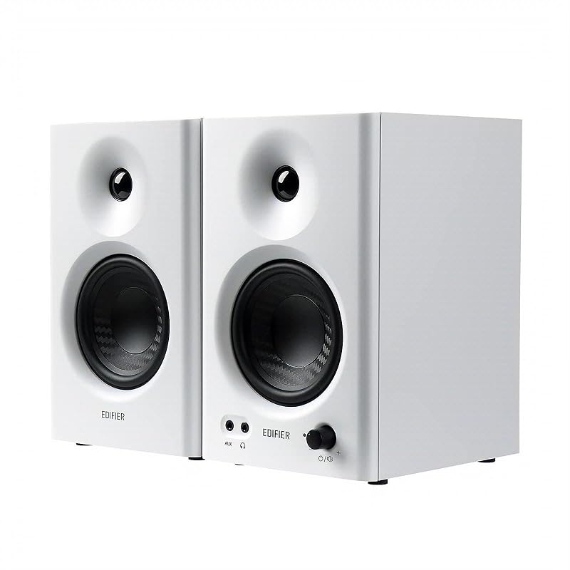 Edifier MR4 42W Monitor speaker, 4 inch mid-bass speaker High quality sound, PC dtm Composition Wired external speakers for studio monitors, TRS
Edifier MR4 42W Monitor speaker, 4 inch mid-bass speaker High quality sound, PC dtm Composition Wired external speakers for studio monitors, TRS