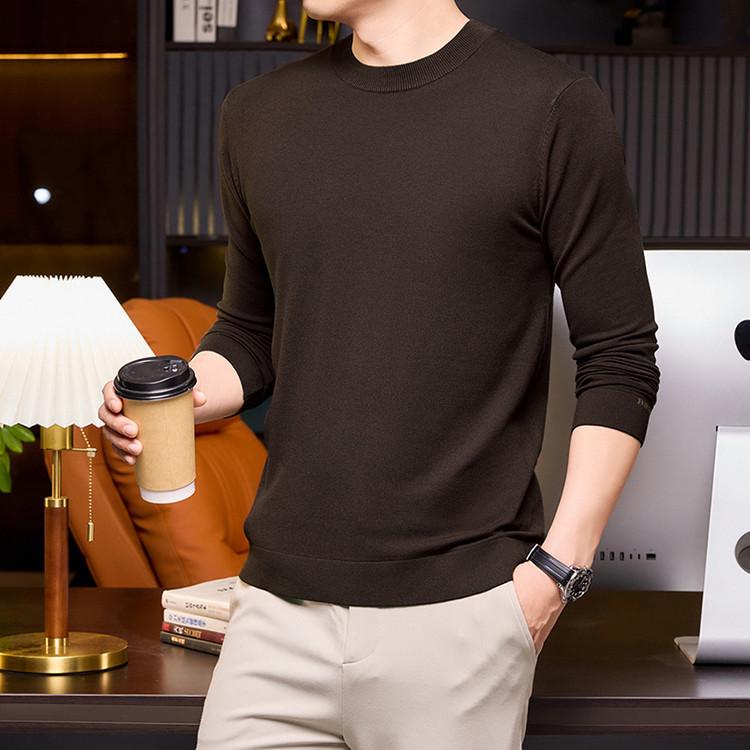 2025 Men s Lightweight Solid Color Round Neck Sweater, Long-Sleeved Knit for Spring/Autumn XL
2025 Men s Lightweight Solid Color Round Neck Sweater, Long-Sleeved Knit for Spring/Autumn XL