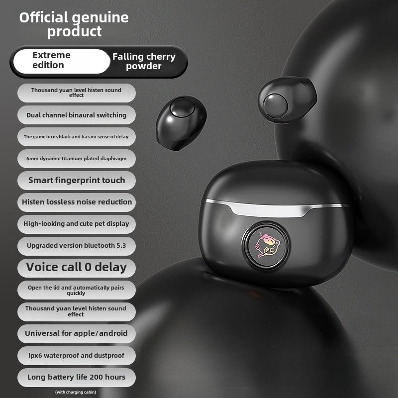 Нові навушники для сну Bluetooth Бездротові внутрішньоканальні Розумні з шумопоглинанням Міні Bluetooth-навушники чорний
Нові навушники для сну Bluetooth Бездротові внутрішньоканальні Розумні з шумопоглинанням Міні Bluetooth-навушники чорний