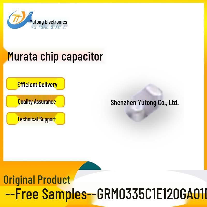 Murata 0201 Ceramic Chip Capacitor, 12pF, C0G, 25V, 2%
Murata 0201 Ceramic Chip Capacitor, 12pF, C0G, 25V, 2%