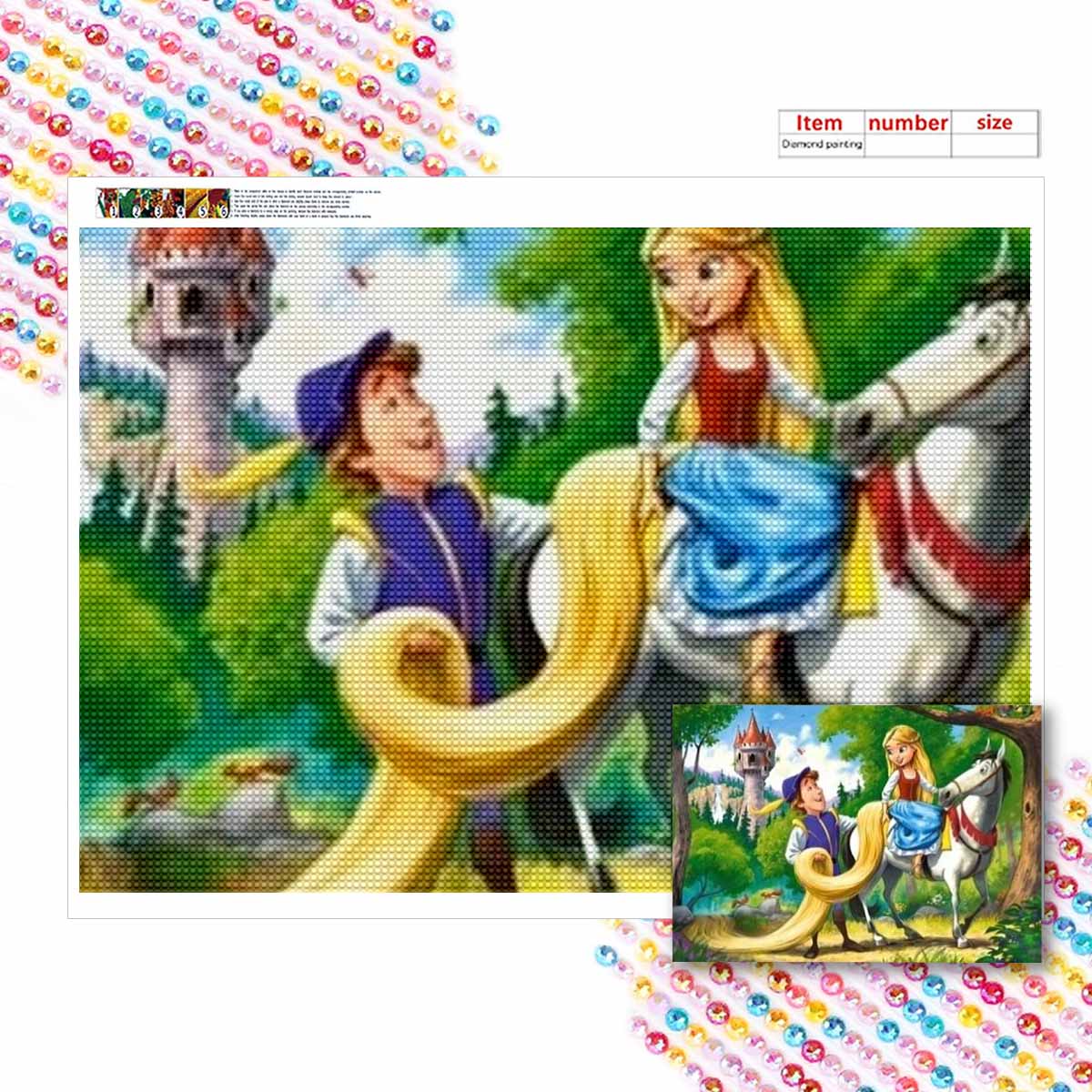 Полная круглая алмазная живопись Рапунцель и Принц Искусство Стразы Картина Мозаика Сделай сам 5D Вышивка крестом Вышивка Украшение дома Round 20x30cm
Полная круглая алмазная живопись Рапунцель и Принц Искусство Стразы Картина Мозаика Сделай сам 5D Вышивка крестом Вышивка Украшение дома Round 20x30cm