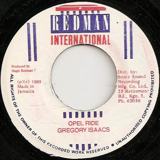 7inch Record GREGORY ISAACS - Opel Ride NONE Redman Internat 1989 Jamaica Reggae, Ska & Dub Used
7inch Record GREGORY ISAACS - Opel Ride NONE Redman Internat 1989 Jamaica Reggae, Ska & Dub Used