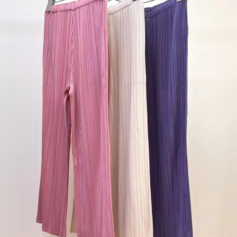 Spring, Summer, Autumn Loose-Fitting Pleated High Waist Cropped Wide-Leg Pants Pink 2 pieces
Spring, Summer, Autumn Loose-Fitting Pleated High Waist Cropped Wide-Leg Pants Pink 2 pieces