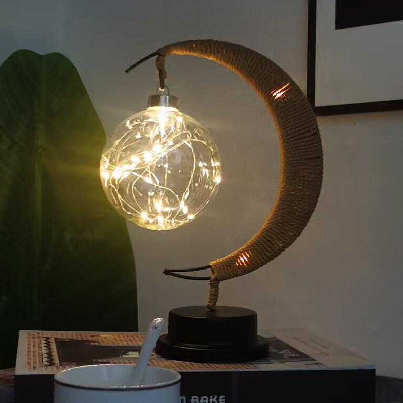 Creative Night Light Moon White Ball Table Lamp Nordic Style LED Iron Night Light Romantic Warm Room Bedroom Decorative Light
Creative Night Light Moon White Ball Table Lamp Nordic Style LED Iron Night Light Romantic Warm Room Bedroom Decorative Light