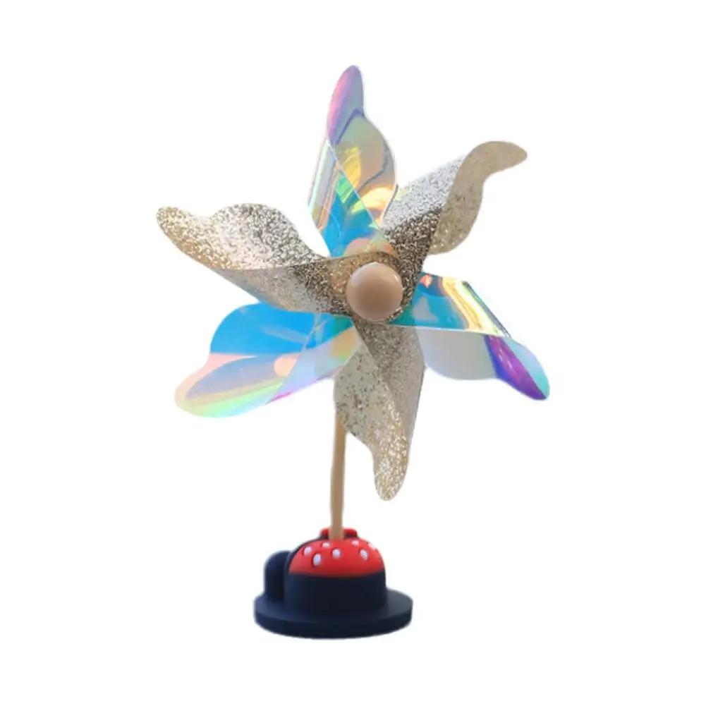 Велосипеды Подвеска для салона автомобиля Украшение Цветная ветряная мельница Авто Подвеска Аксессуары Зеркало заднего вида Подвеска для салона автомобиля De P6Y3