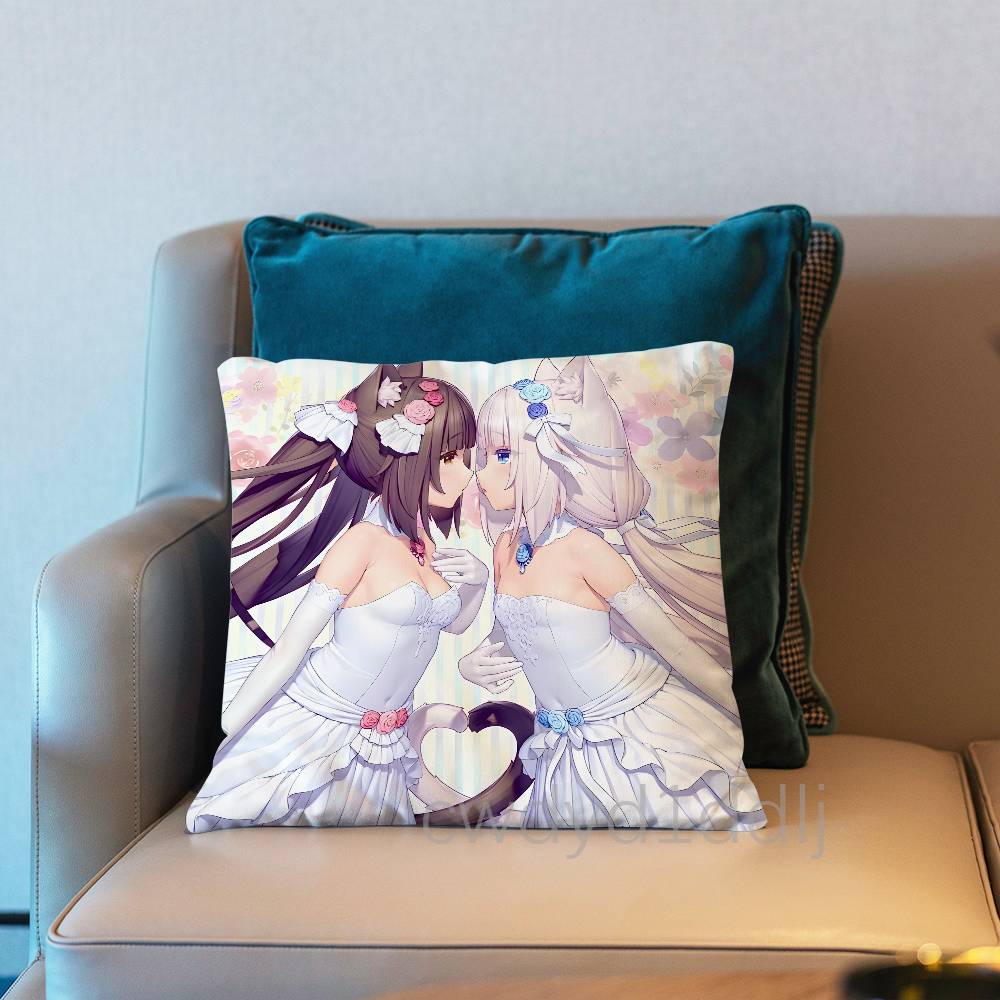 Chocovani NNekopara Chocola Наволочка Декоративная Наволочка На Подушку Чехол Для Подушки С Принтом Для Дивана 30x30cm
Chocovani NNekopara Chocola Наволочка Декоративная Наволочка На Подушку Чехол Для Подушки С Принтом Для Дивана 30x30cm