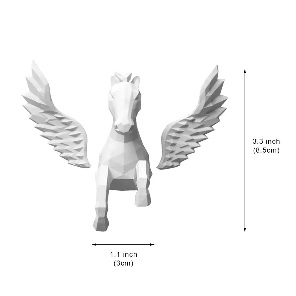 Nordic Pegasus Fridge Magnet Sticker Aesthetic 3D Flying Horse Refrigerator Sticker Decoration Pegasus Magnet Kitchen Ornament белый
Nordic Pegasus Fridge Magnet Sticker Aesthetic 3D Flying Horse Refrigerator Sticker Decoration Pegasus Magnet Kitchen Ornament белый