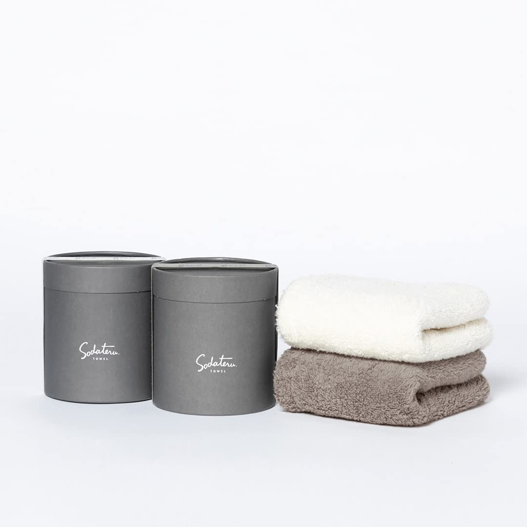 Feel Face Towel Pair Set, Mist (White) x Moon Greige (Brown), 34 x 85cm, 100% Cotton, Boxed (SD-FEELGF-FGGMI)
Feel Face Towel Pair Set, Mist (White) x Moon Greige (Brown), 34 x 85cm, 100% Cotton, Boxed (SD-FEELGF-FGGMI)