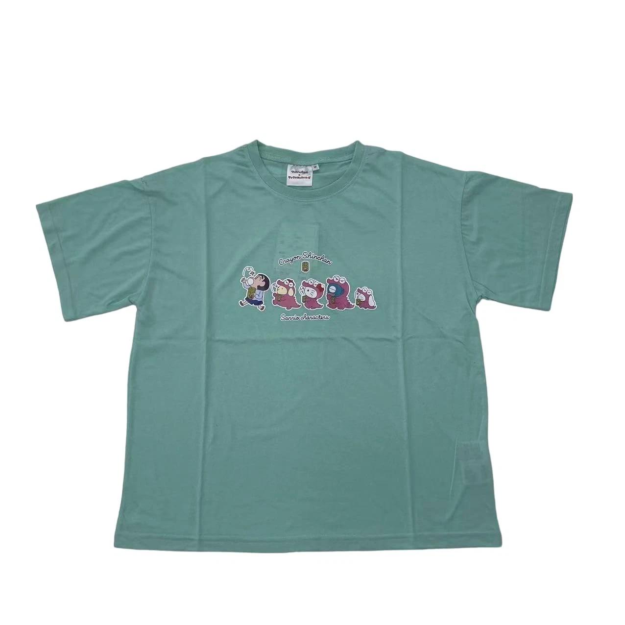 Sanrio X Crayon Shin-Chan Collaboration Short Sleeve T-Shirt Featuring Hello Ki_ M
Sanrio X Crayon Shin-Chan Collaboration Short Sleeve T-Shirt Featuring Hello Ki_ M