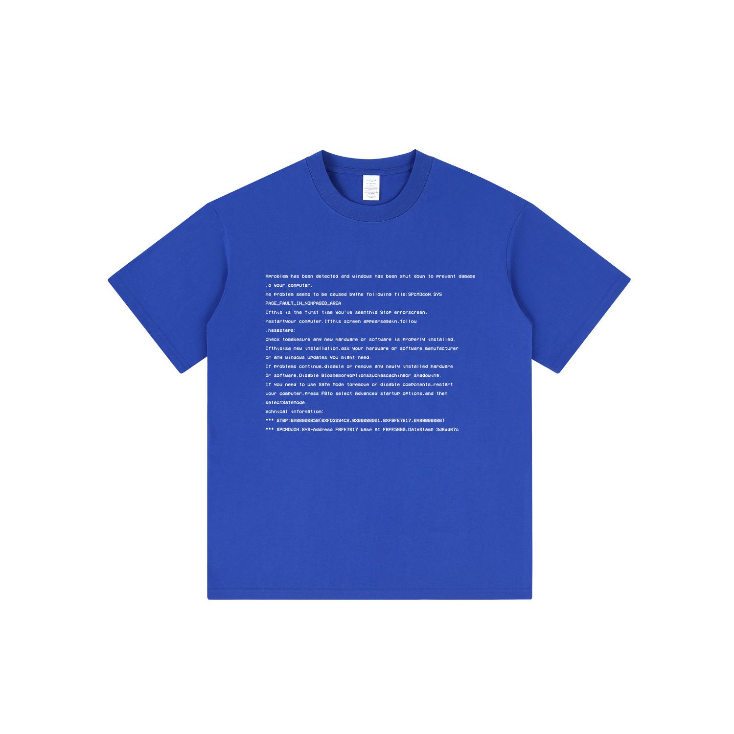 Trendy Unisex Letter Print Short Sleeve Cotton T-Shirt for Students and Couples Medium
Trendy Unisex Letter Print Short Sleeve Cotton T-Shirt for Students and Couples Medium