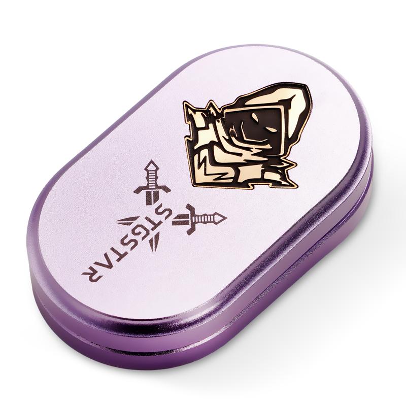 Assassin EDC Fidget Slider Magnetic Stress Relief Toy Adults with Smooth Rotation Silent Push Mechanism, Medieval Brass Design фіолетовий
Assassin EDC Fidget Slider Magnetic Stress Relief Toy Adults with Smooth Rotation Silent Push Mechanism, Medieval Brass Design фіолетовий