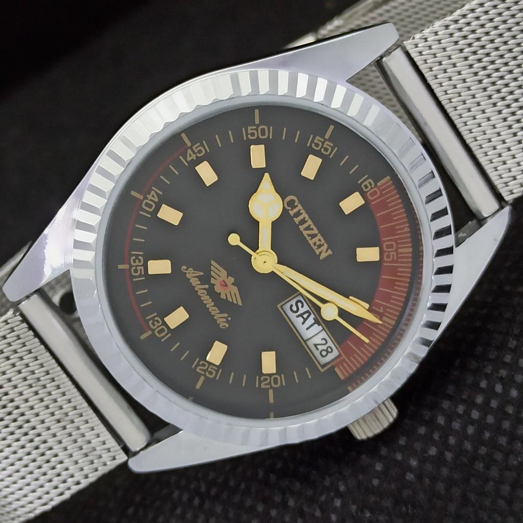 REFURBISHED VINTAGE CITIZEN AUTO 8200 JAPAN MENS D/D BLACK WATCH 557a-a295511-2 SKU557a-a295511
REFURBISHED VINTAGE CITIZEN AUTO 8200 JAPAN MENS D/D BLACK WATCH 557a-a295511-2 SKU557a-a295511