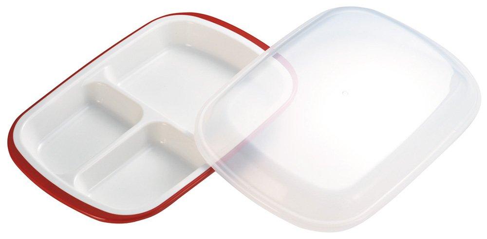 Komori Resin Hooded Lunch 26 x 18 x Height Made in Dishwasher and Microwave Safe Tableware, Bento, Rakuben, Plate, Square, Red, 5cm, Japan,
Komori Resin Hooded Lunch 26 x 18 x Height Made in Dishwasher and Microwave Safe Tableware, Bento, Rakuben, Plate, Square, Red, 5cm, Japan,