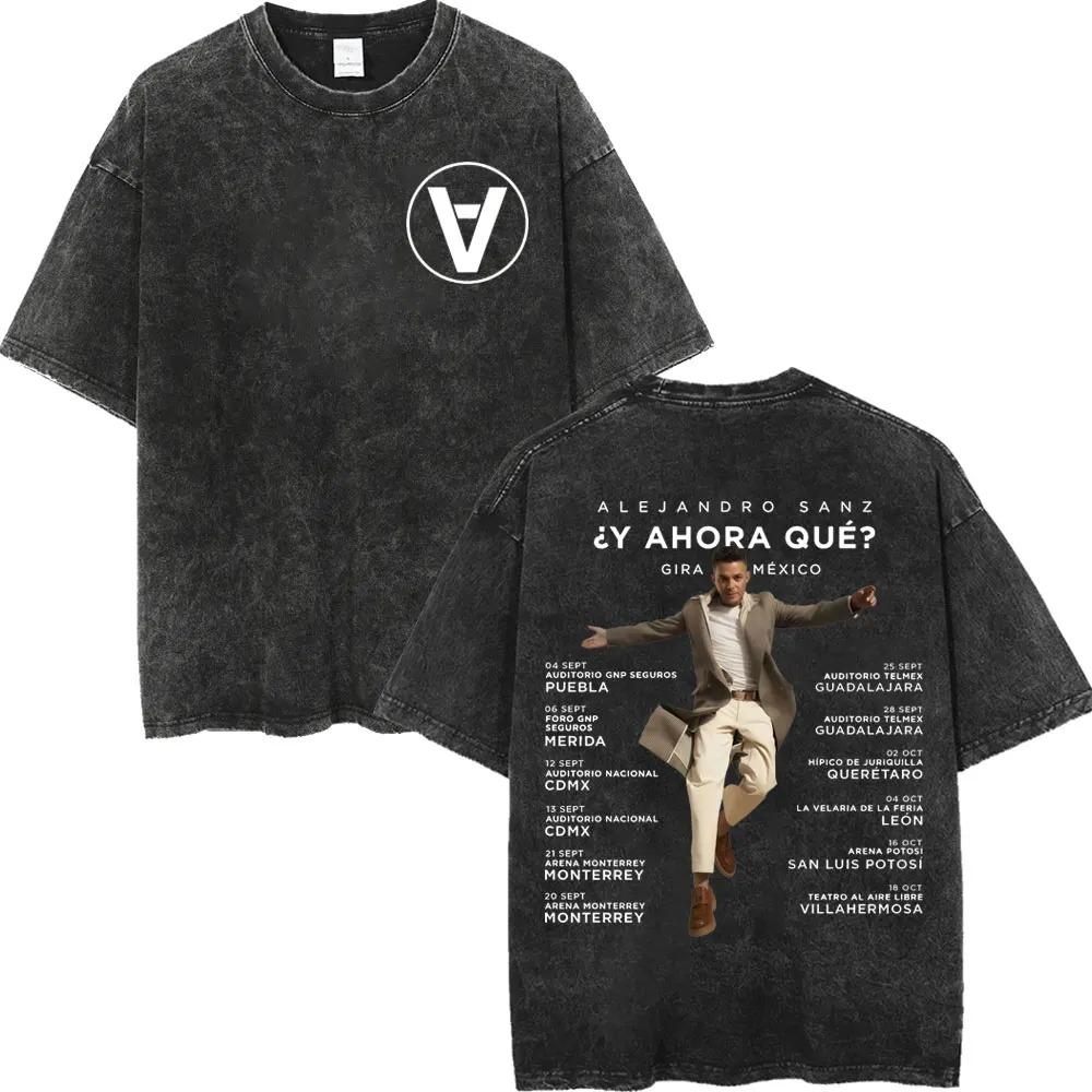 Alejandro Sanz Tour Poster Print Tshirt Men Women Vintage Washed Cotton Streetwear Hip Hop Summer New Tee Casual Oversized Tops S
Alejandro Sanz Tour Poster Print Tshirt Men Women Vintage Washed Cotton Streetwear Hip Hop Summer New Tee Casual Oversized Tops S