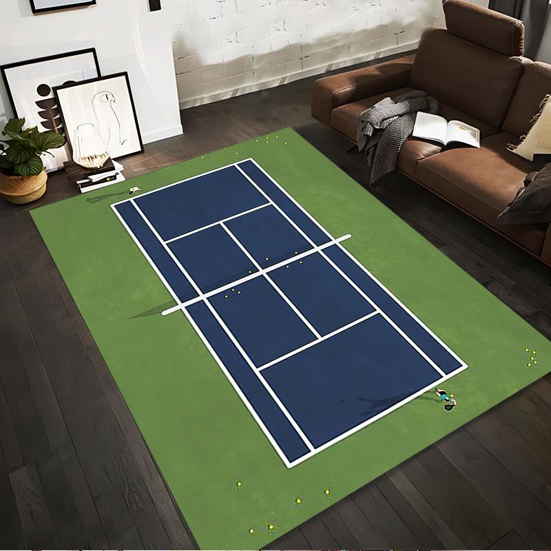 Tennis Court Design Carpet in Green and Blue for Living Room Decor Suitable for use as an anti-slip for living room bedroom sofas 40x60cm( 15x23in )
Tennis Court Design Carpet in Green and Blue for Living Room Decor Suitable for use as an anti-slip for living room bedroom sofas 40x60cm( 15x23in )