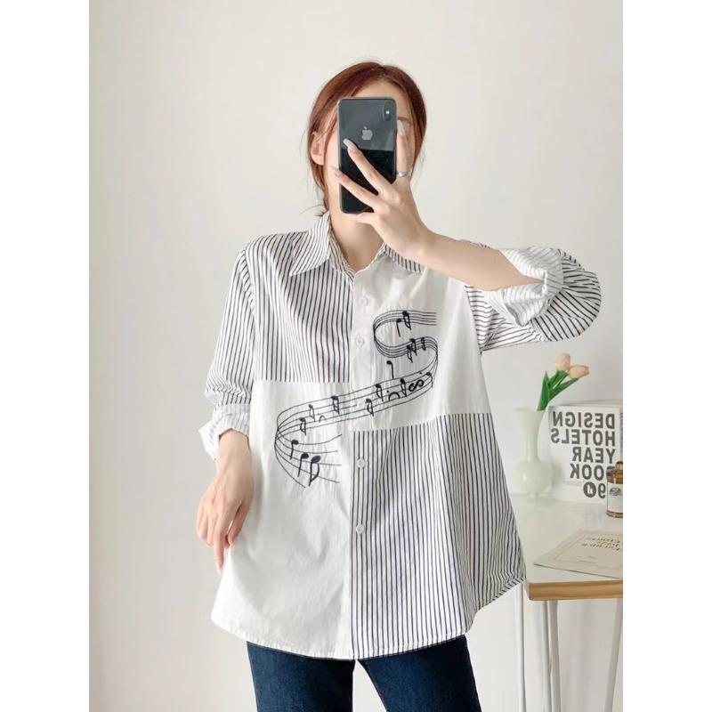 Korean Style Loose Embroidered Patchwork Shirt Jacket Women s Spring Design Niche Shirt Bottoming Shirt Casual Top M белый
Korean Style Loose Embroidered Patchwork Shirt Jacket Women s Spring Design Niche Shirt Bottoming Shirt Casual Top M белый