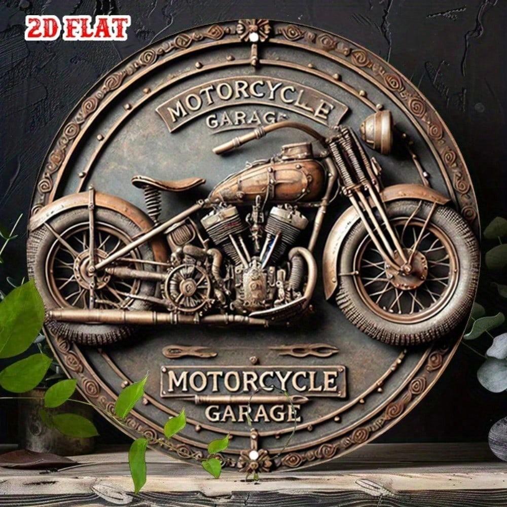 Vintage Industrial Round Metal Sign Wall Art 7.87 Inch Aluminum Plaque for Garage Bar Cafe Home Decor 20x20 різнокольоровий
Vintage Industrial Round Metal Sign Wall Art 7.87 Inch Aluminum Plaque for Garage Bar Cafe Home Decor 20x20 різнокольоровий