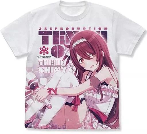 Cospa Saki Oosaki Full Graphic T T-Shirt Idolmaster Shiny White L Size 4XL
Cospa Saki Oosaki Full Graphic T T-Shirt Idolmaster Shiny White L Size 4XL