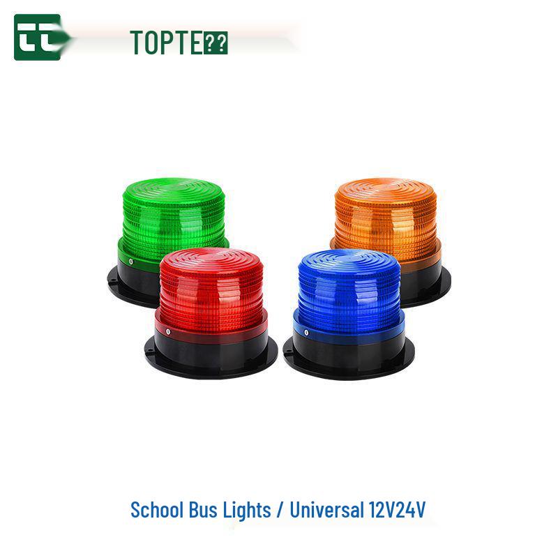 12V/24V Yellow LED Strobe Warning Light for School Buses Green (Universal 12V/24V)
12V/24V Yellow LED Strobe Warning Light for School Buses Green (Universal 12V/24V)