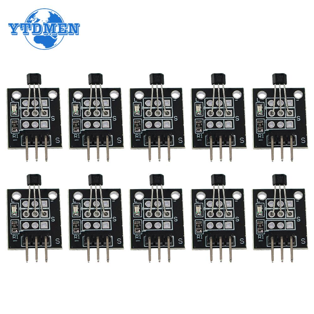 10pcs KY-003 Hall Magnetic Sensors Module for Arduino AVR Smart Cars DIY Starter Kits чорний
10pcs KY-003 Hall Magnetic Sensors Module for Arduino AVR Smart Cars DIY Starter Kits чорний